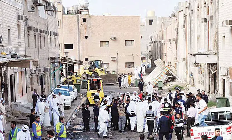 Kuwait cracks down makeshift and illegal markets 